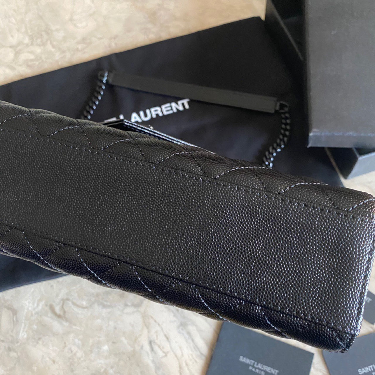 Saint Laurent Envelope Chain Bag (31-21-7 cm) - FashionPlug