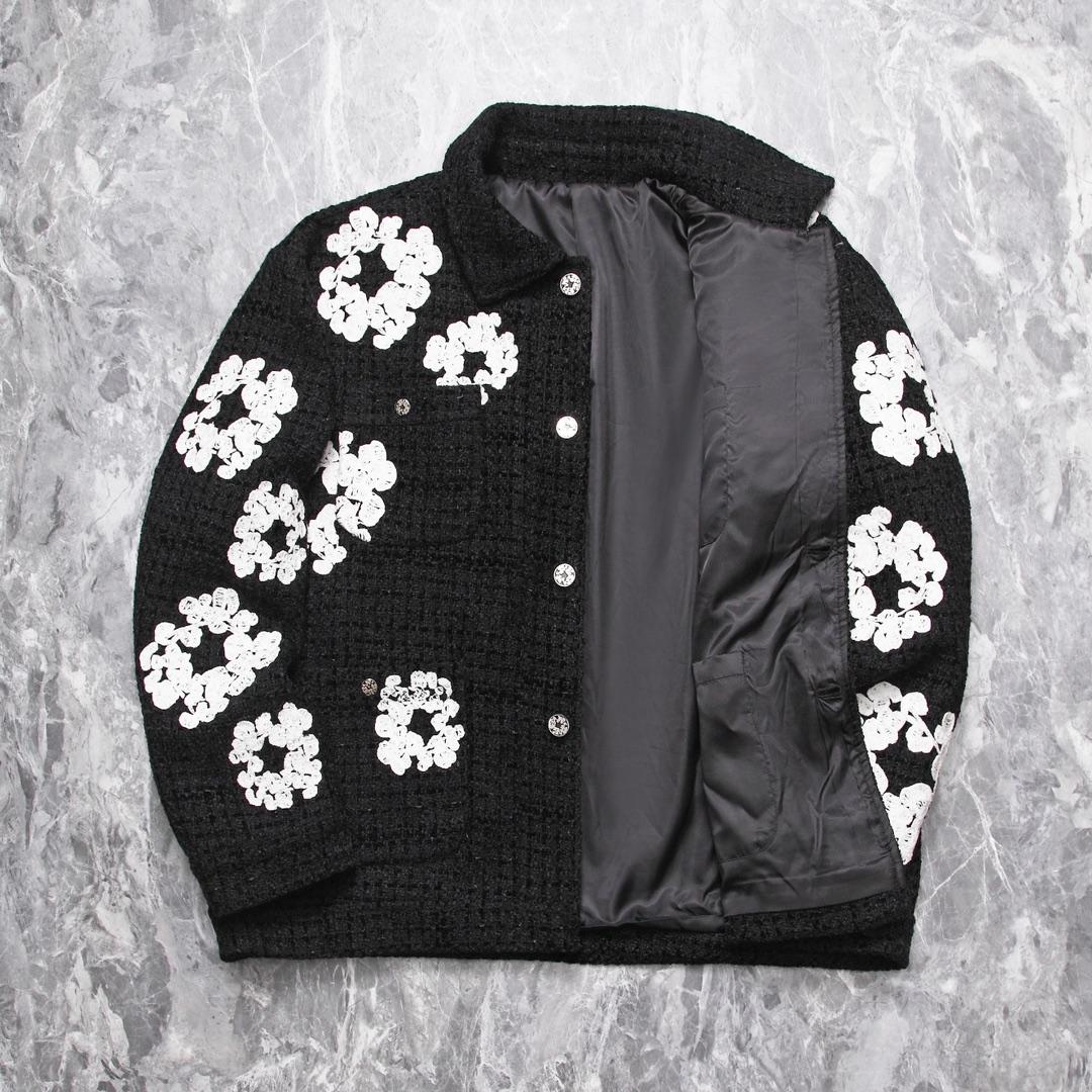 Denim Tears Tweed Jacket - FashionPlug