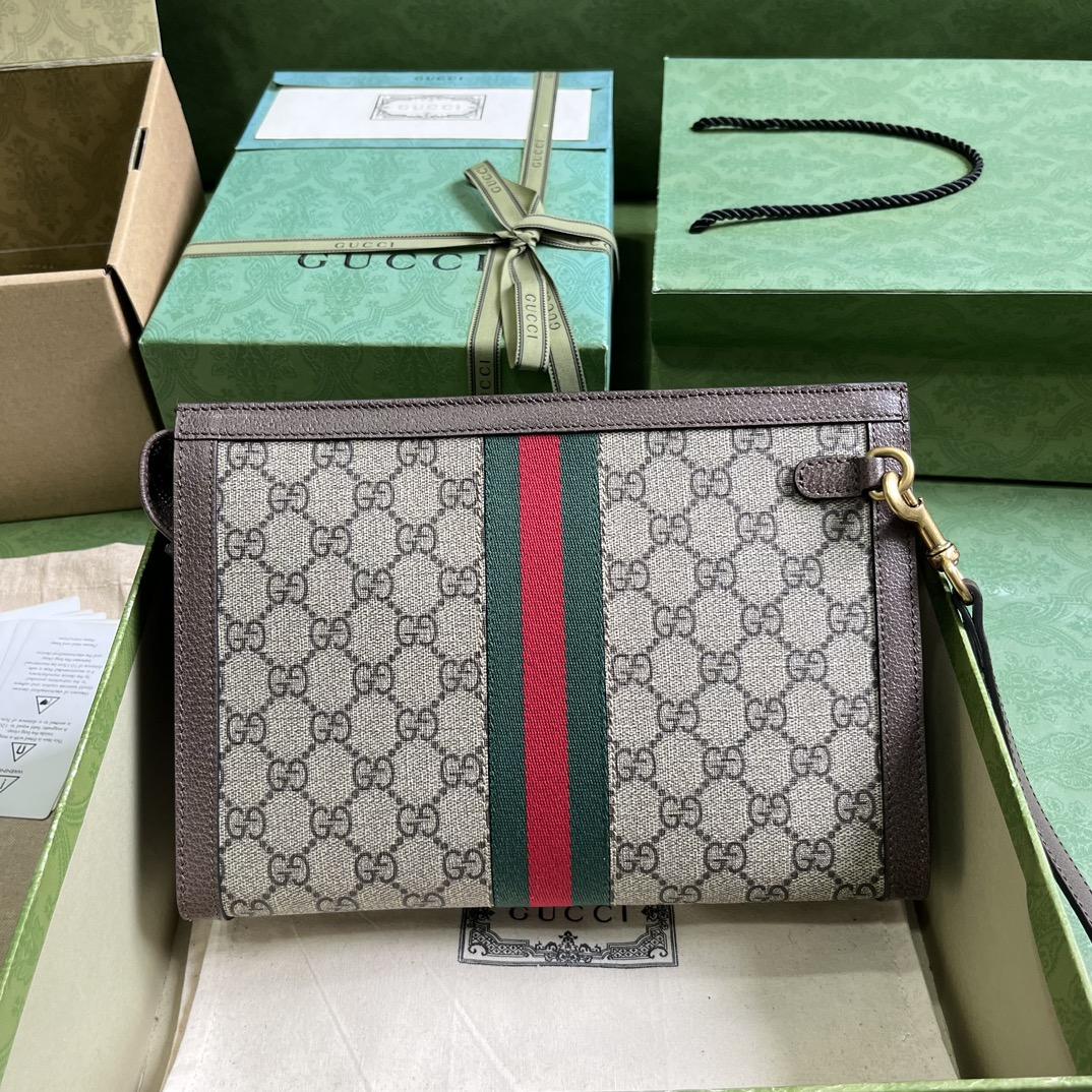 Gucci Ophidia GG Pouch - FashionPlug