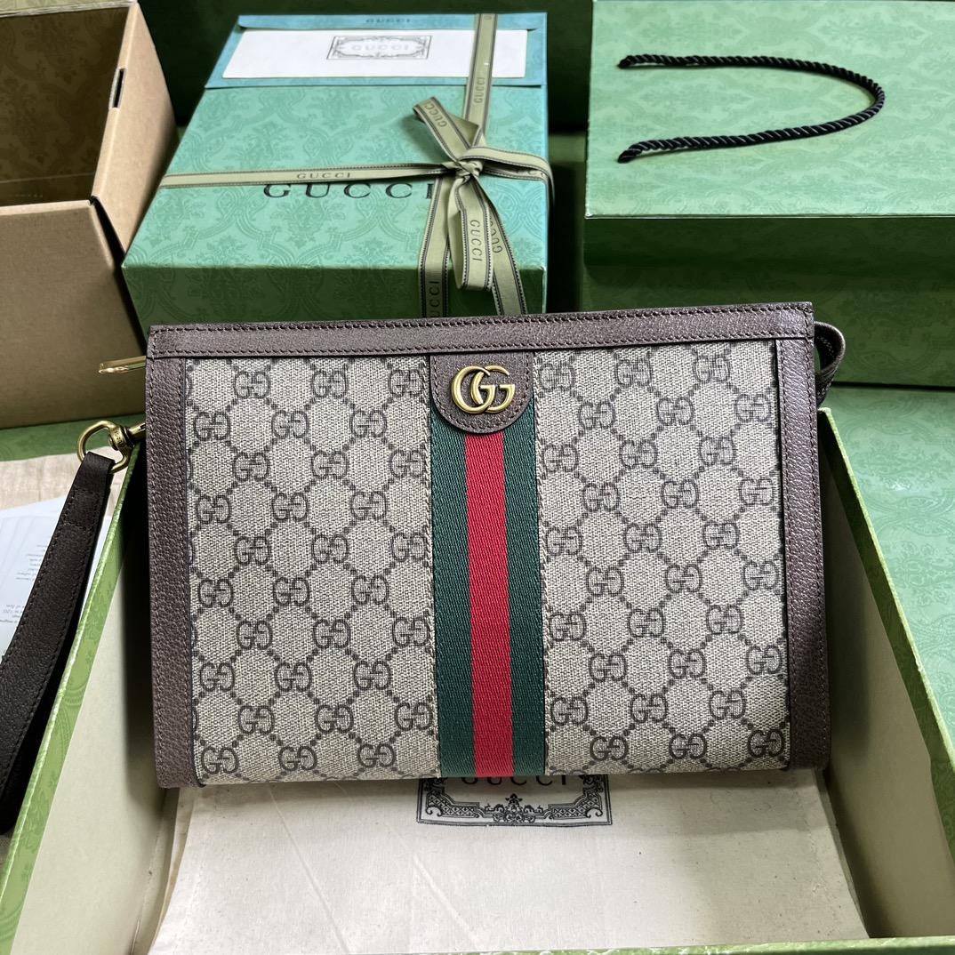 Gucci Ophidia GG Pouch - FashionPlug