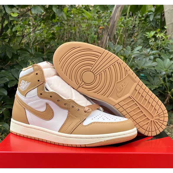 Air Jordan 1 High OG WMNS “Praline” Sneaker   FN6622-201 - FashionPlug