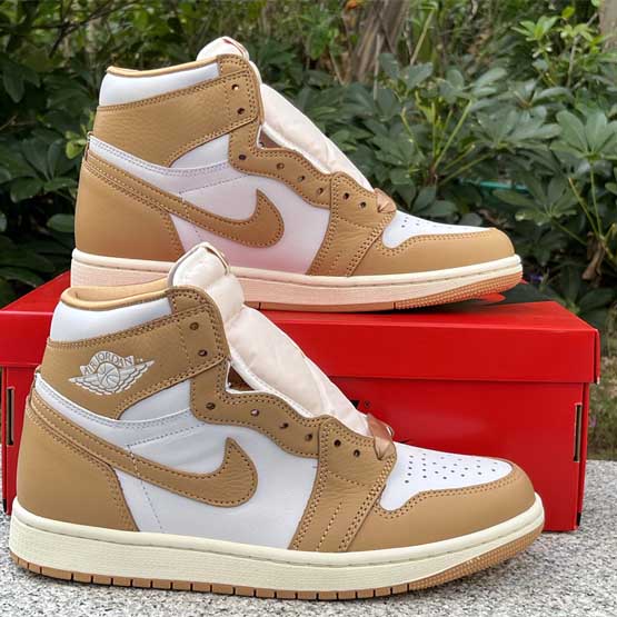 Air Jordan 1 High OG WMNS “Praline” Sneaker   FN6622-201 - FashionPlug