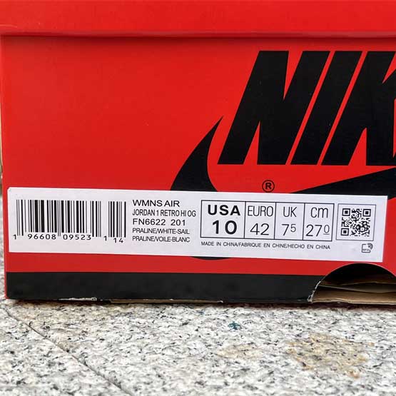 Air Jordan 1 High OG WMNS “Praline” Sneaker   FN6622-201 - FashionPlug