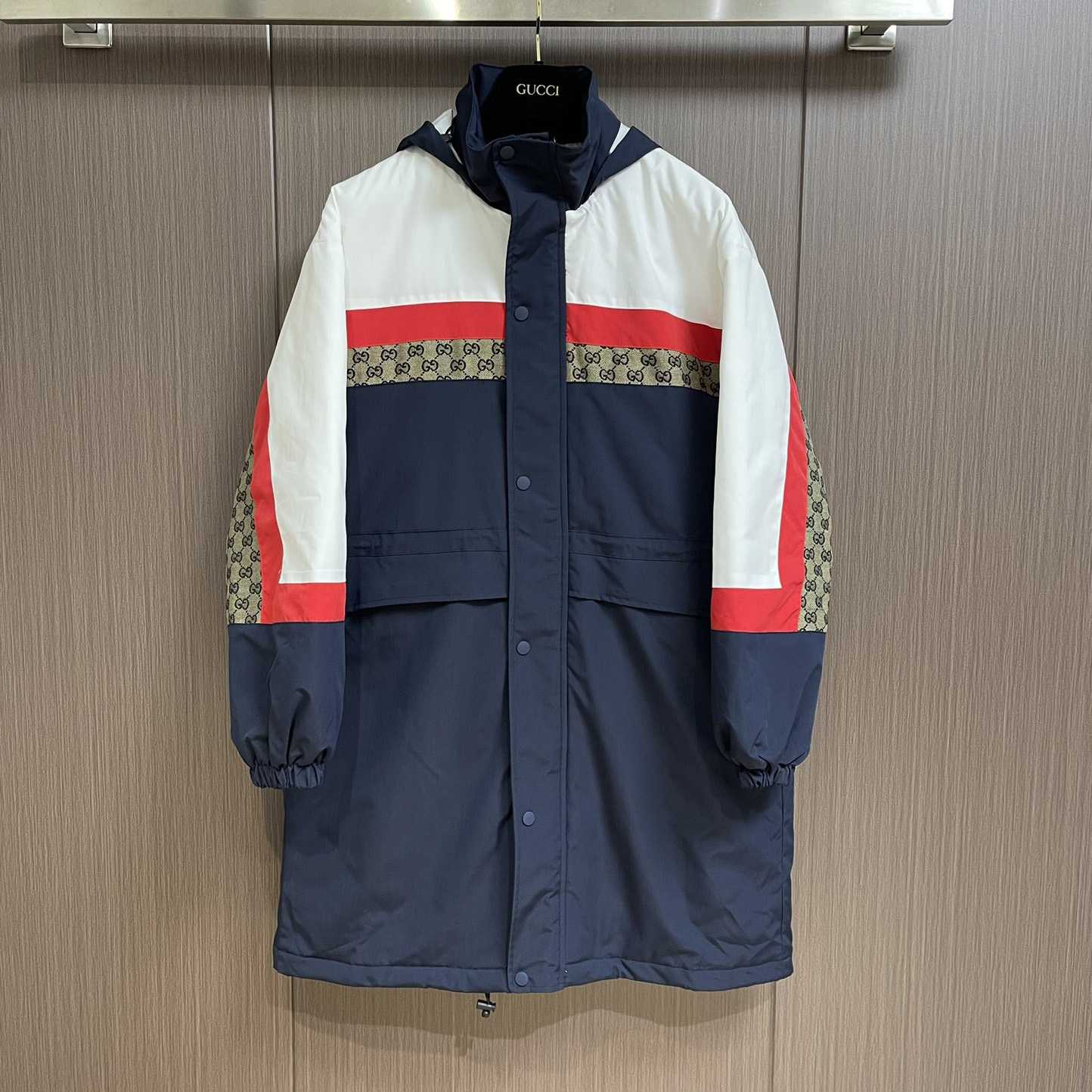Gucci Matt Fabric Coat - FashionPlug