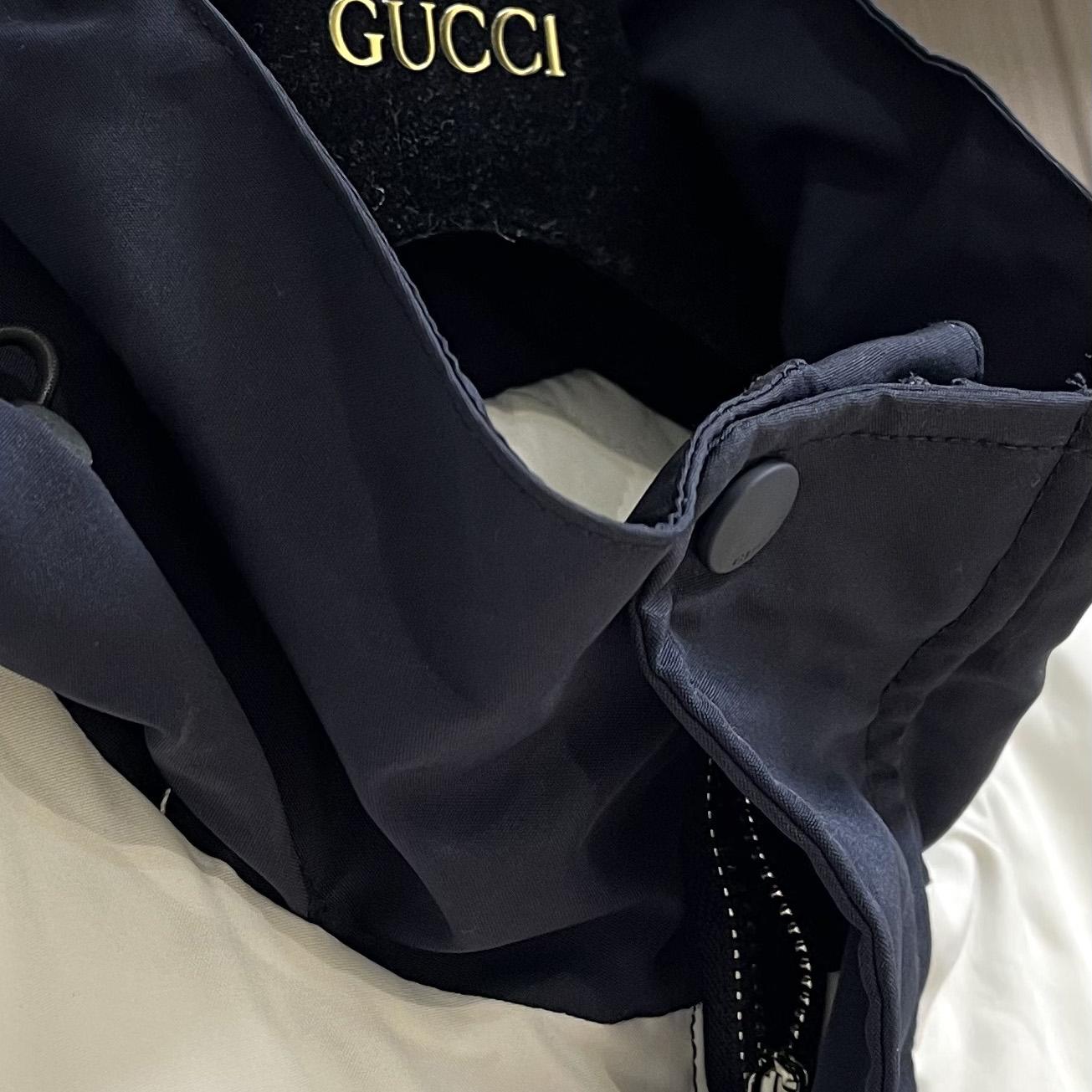 Gucci Matt Fabric Coat - FashionPlug