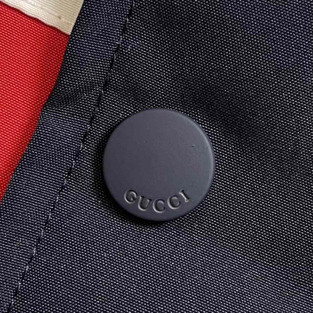 Gucci Matt Fabric Coat - FashionPlug