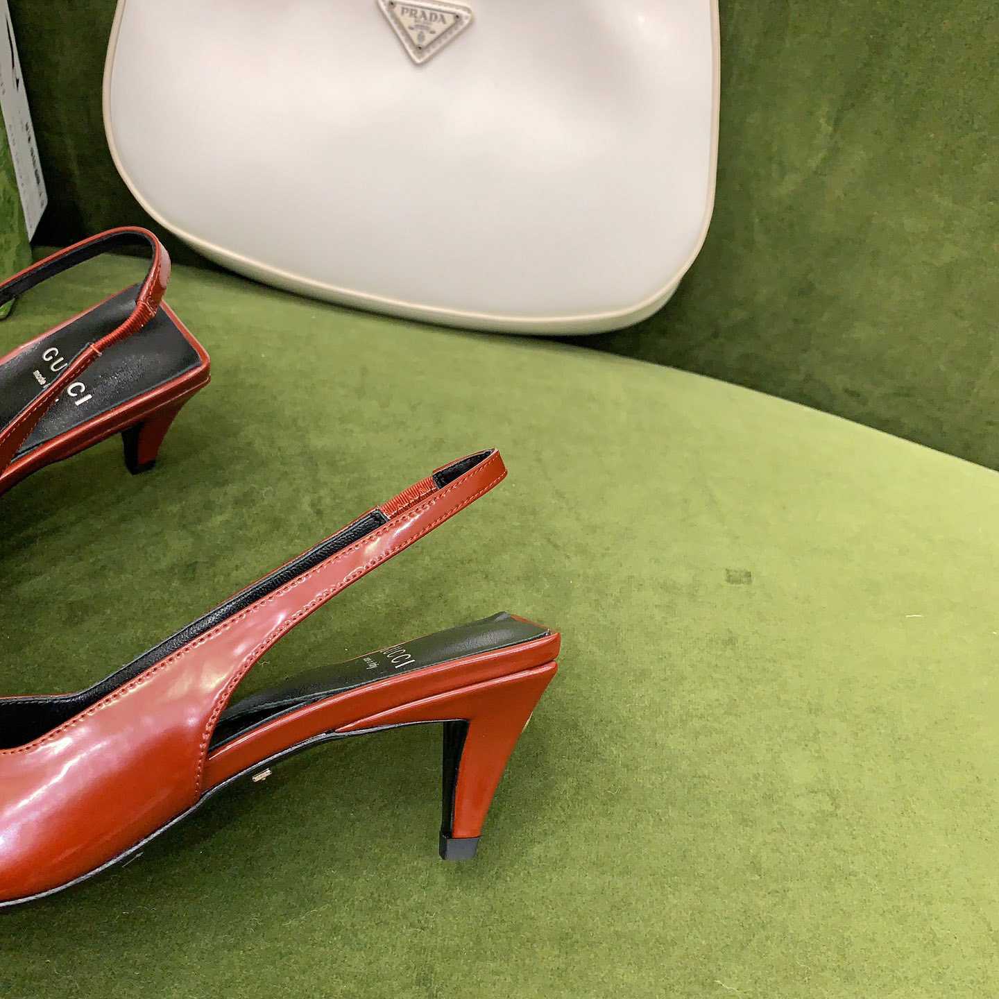 Gucci Women's Slingback Pump - FashionPlug