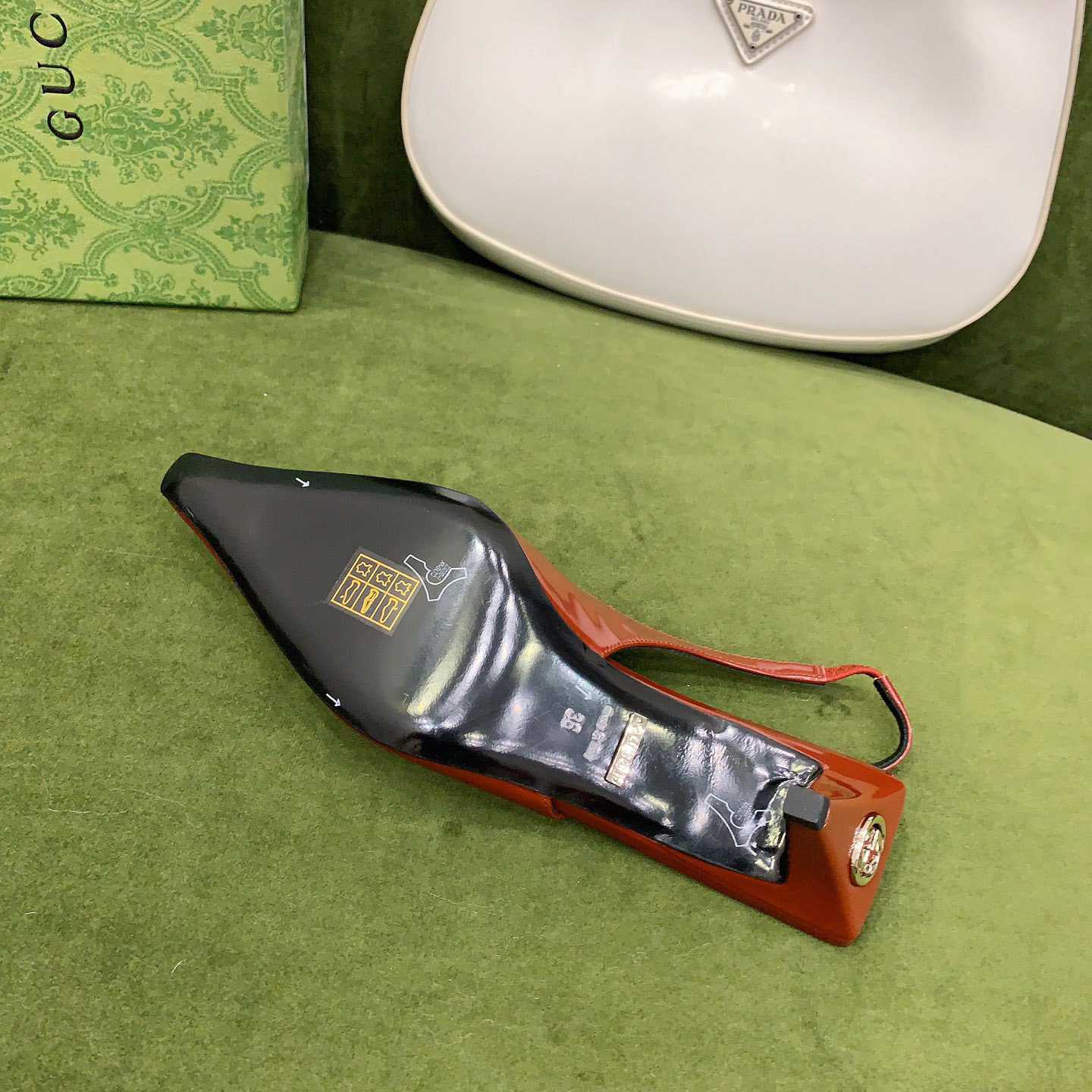 Gucci Women's Slingback Pump - FashionPlug