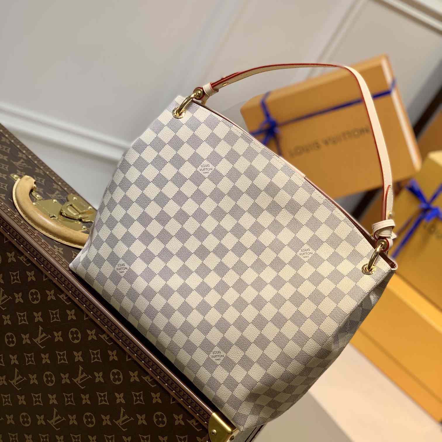 Louis Vuitton Graceful PM(35 x 30 x 11cm)  N42249 - FashionPlug