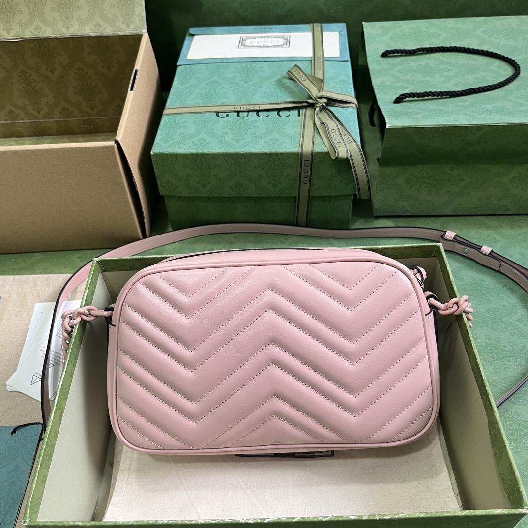 Gucci GG Marmont Small Shoulder Bag(24*13*7cm) - FashionPlug