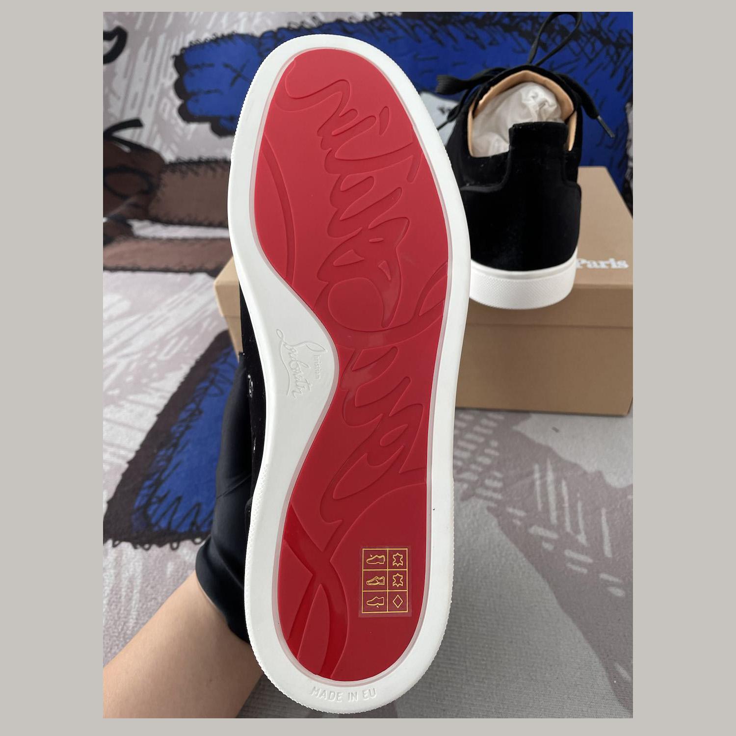Christian Louboutin Low-Top Sneakers - FashionPlug