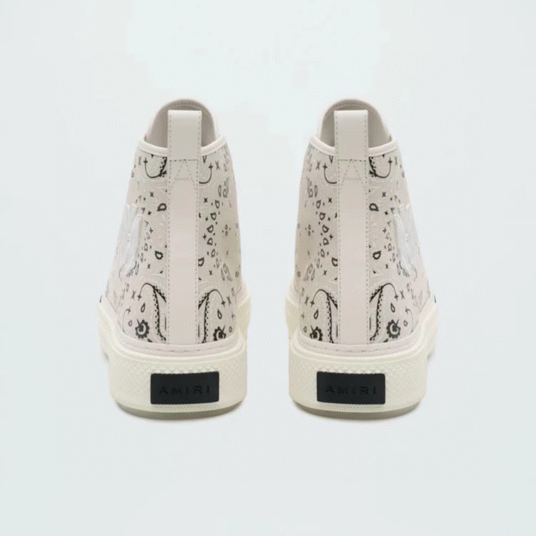 Amiri M.A. Court bandana-print Sneakers - FashionPlug