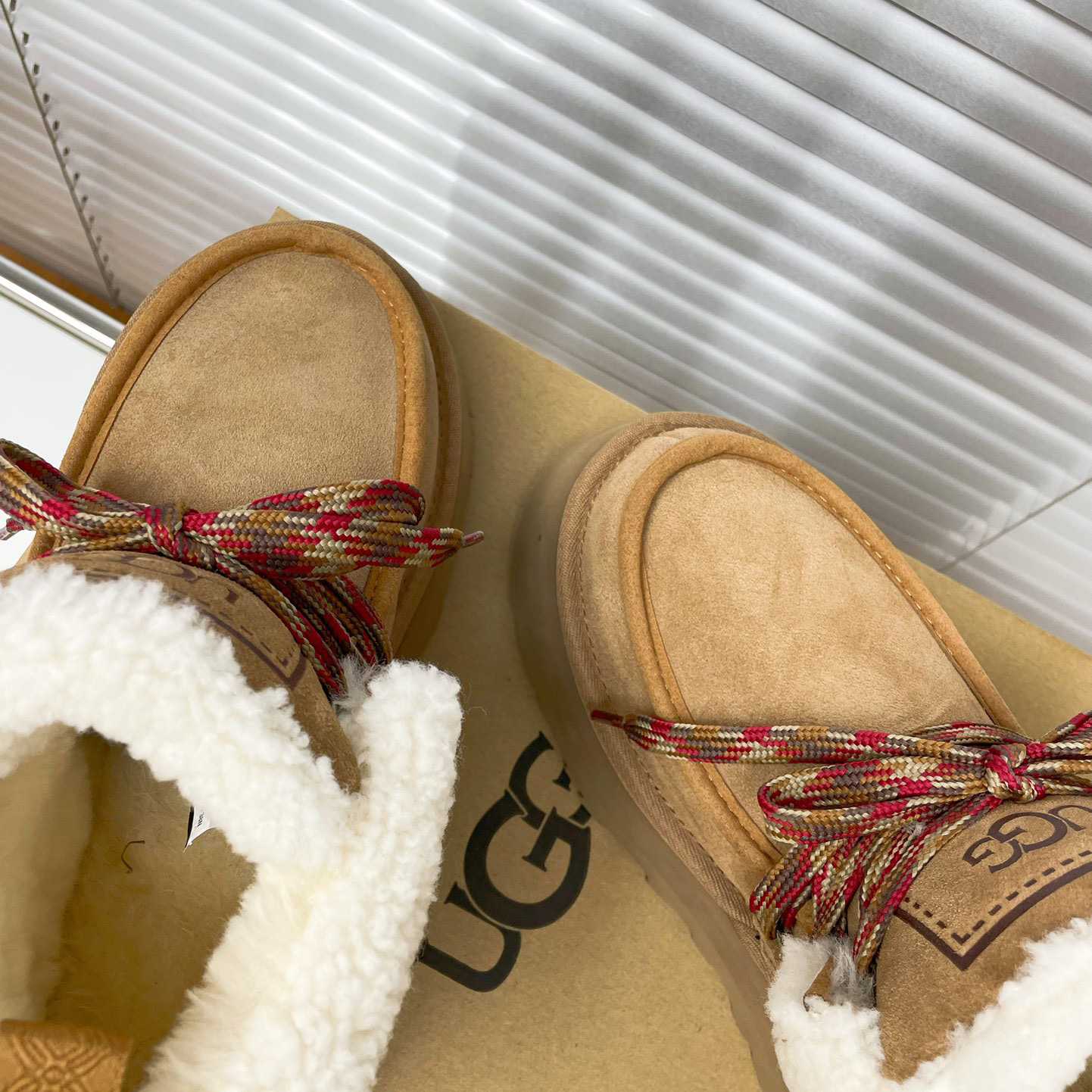 Ugg Funkarra Cabin Cuff Platform Boots - FashionPlug