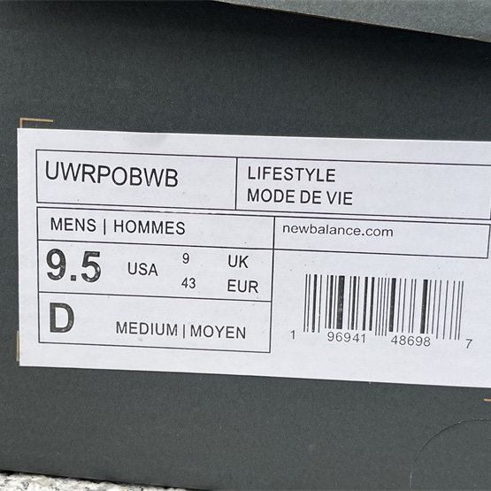 New Balance Warped Runner Sneakers    UWRPOBWB  - FashionPlug