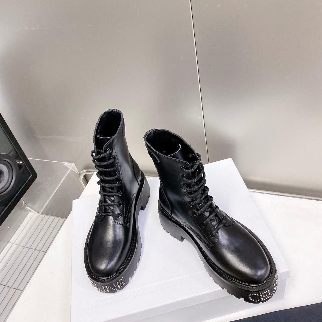 Celine Bulky Lace-up Boot  - FashionPlug