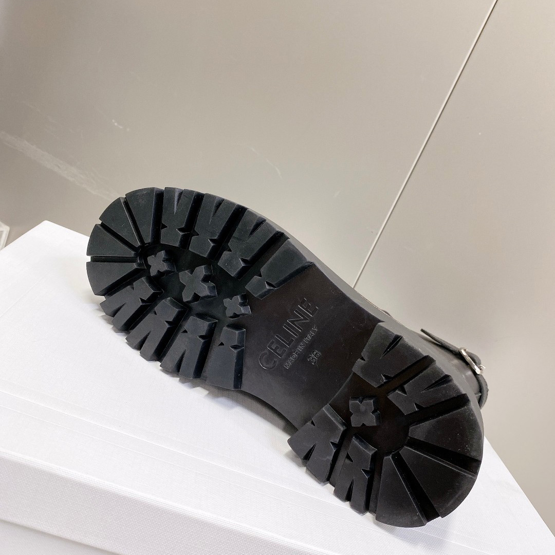 Celine Bulky Lace-up Boot  - FashionPlug