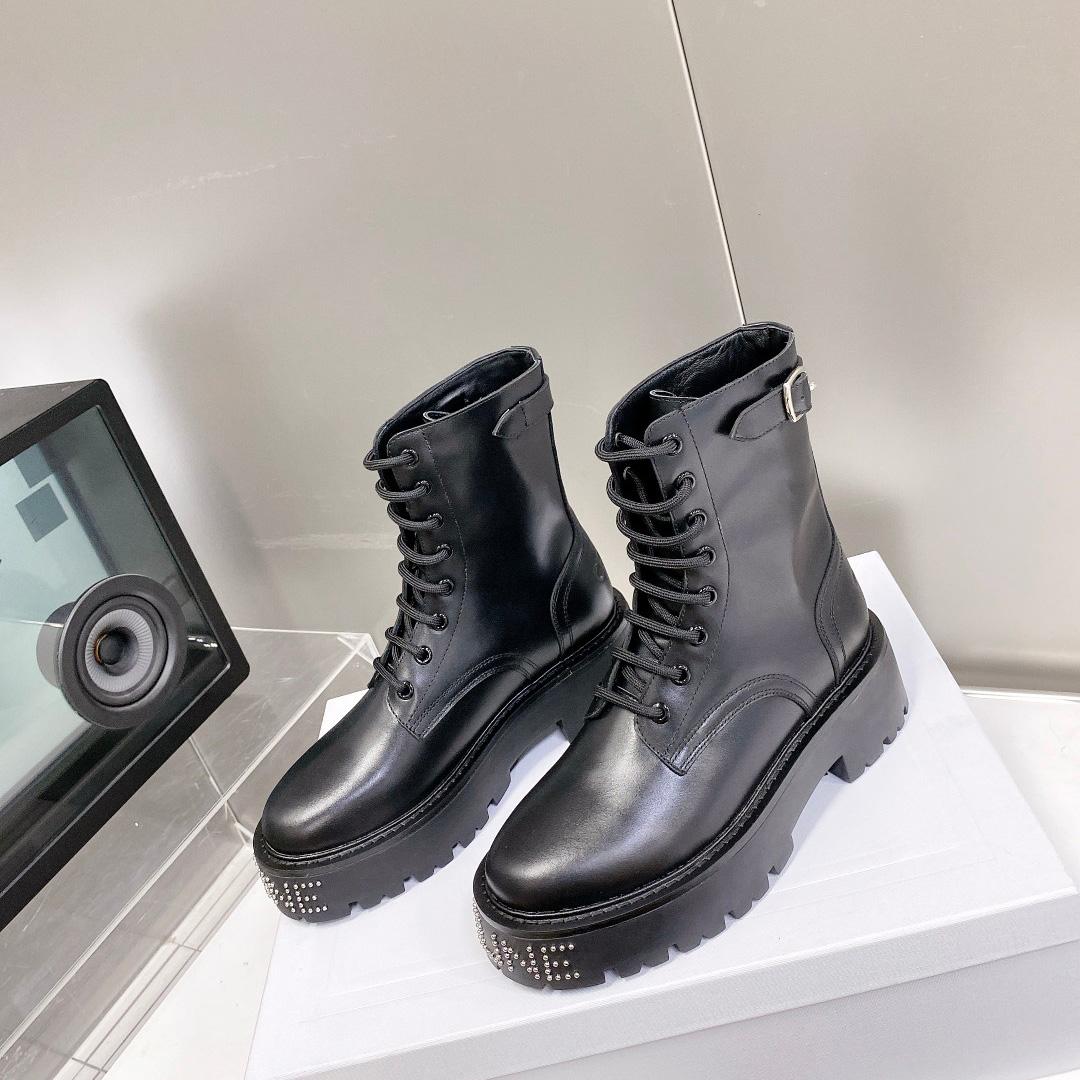 Celine Bulky Lace-up Boot  - FashionPlug