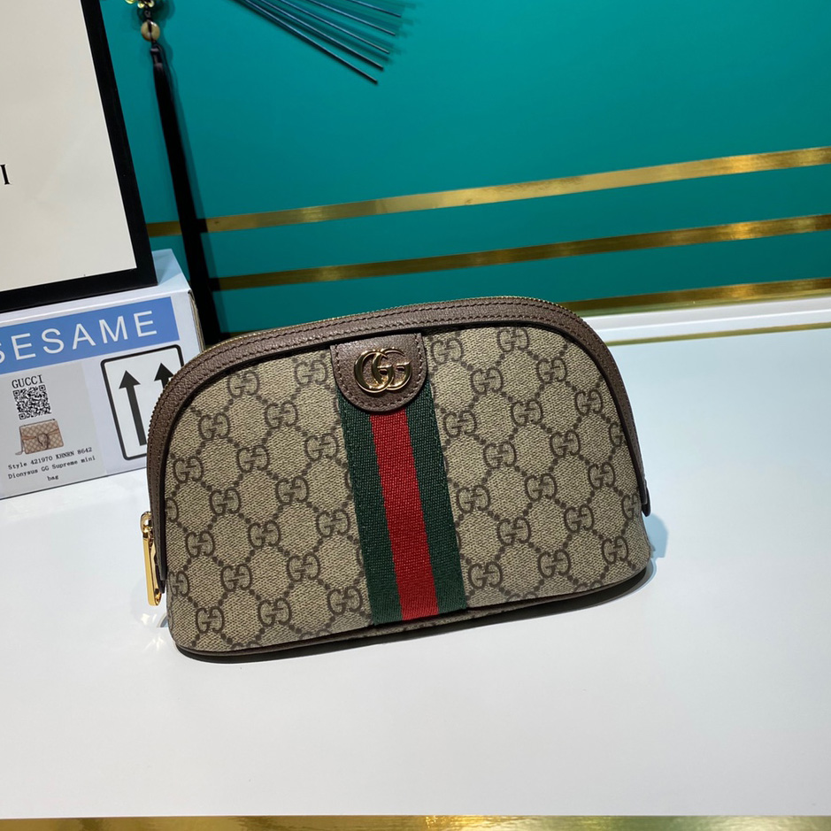 Gucci Ophidia Large Cosmetic Case - FashionPlug