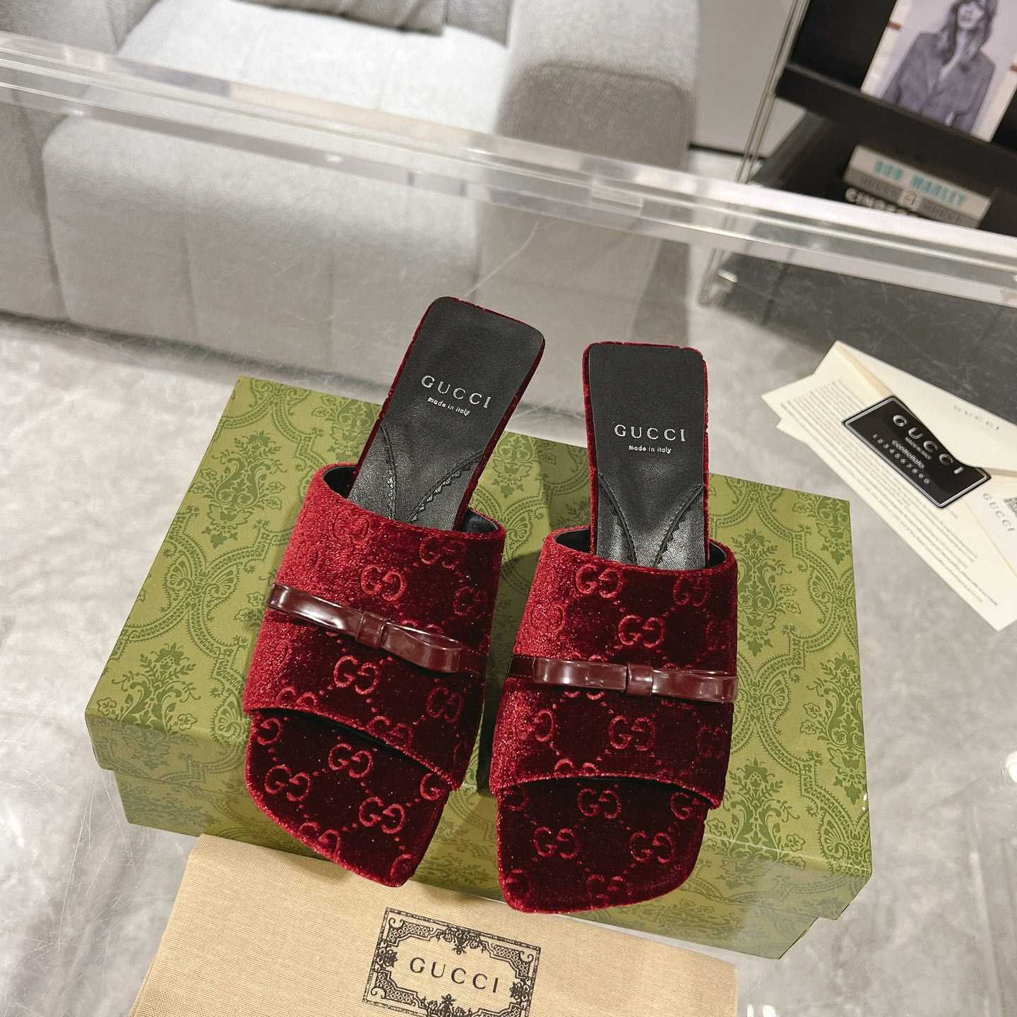 Gucci GG Slide Sandal - FashionPlug