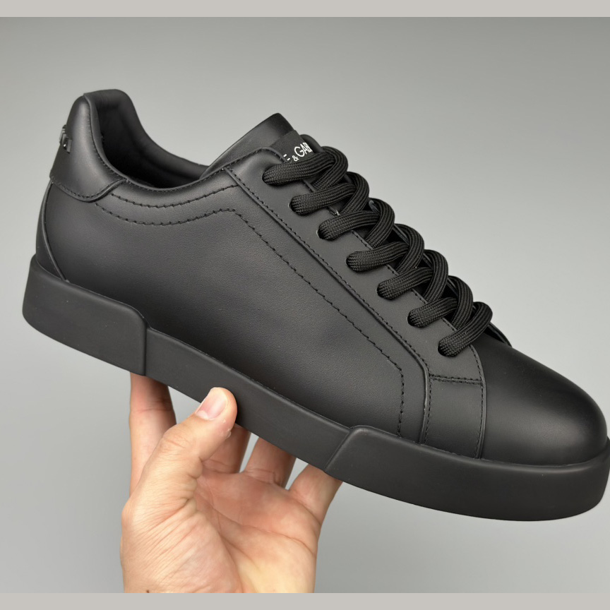 Dolce & Gabbana Calfskin Portofino sneakers - FashionPlug