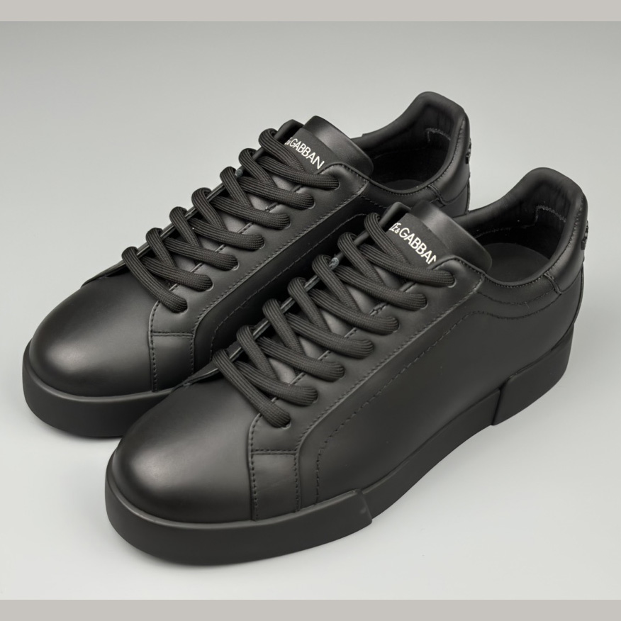 Dolce & Gabbana Calfskin Portofino sneakers - FashionPlug