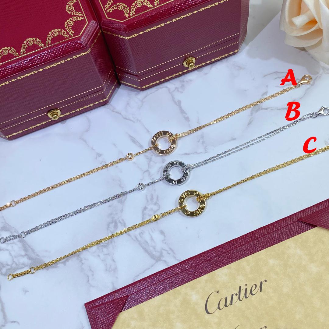 Cartier Love Bracelet,2 Diamonds - FashionPlug