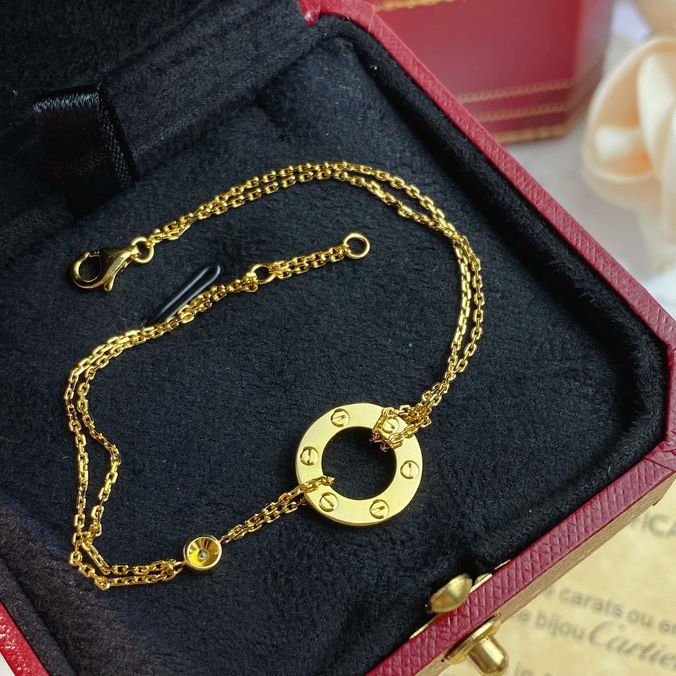 Cartier Love Bracelet,2 Diamonds - FashionPlug