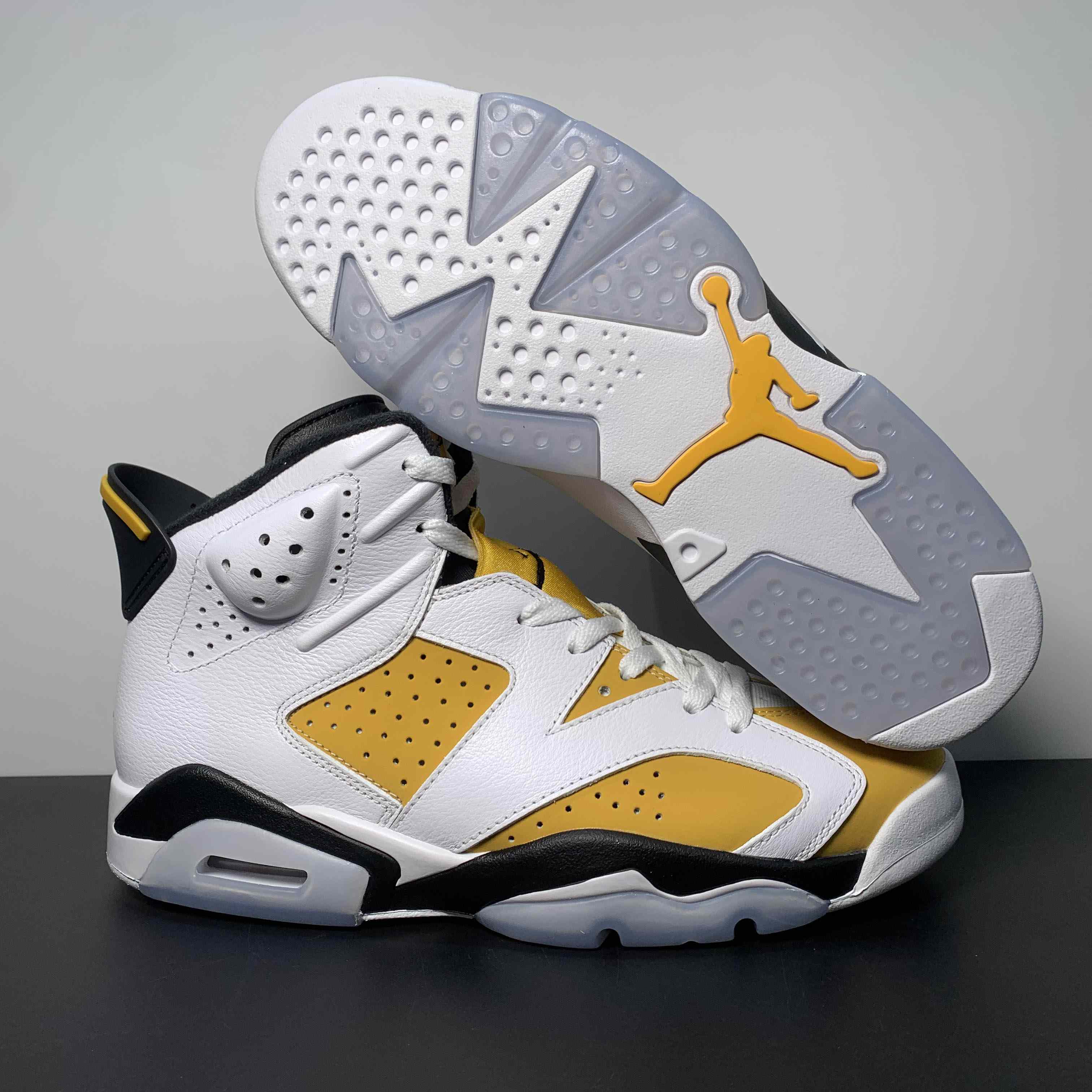 Air Jordan 6 “Yellow Ochre” Sneaker                CT8529-170 - FashionPlug