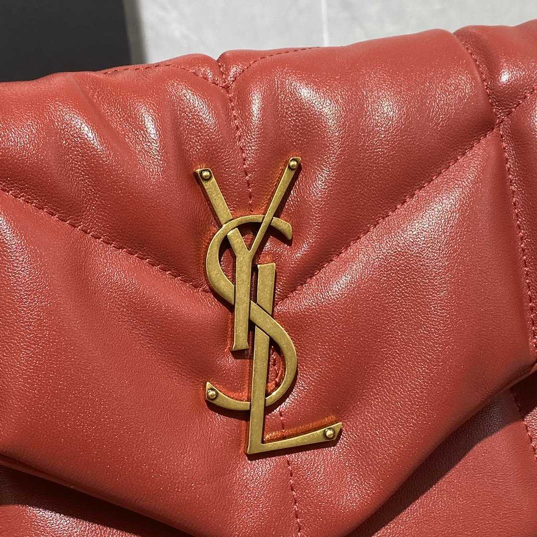 Saint Laurent Puffer Small In Nappa Leather (29x17x11cm) - FashionPlug