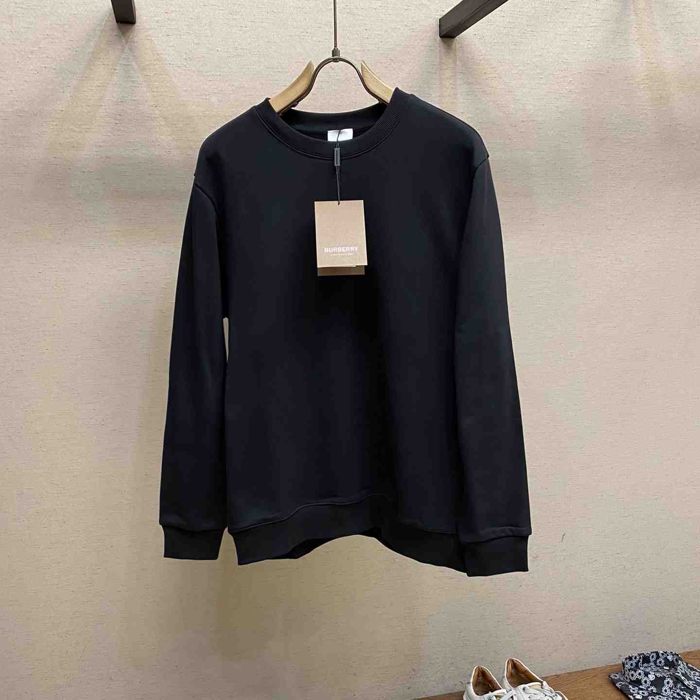 Burberry Men's Acklow Logo-back Sweatshirt - FashionPlug
