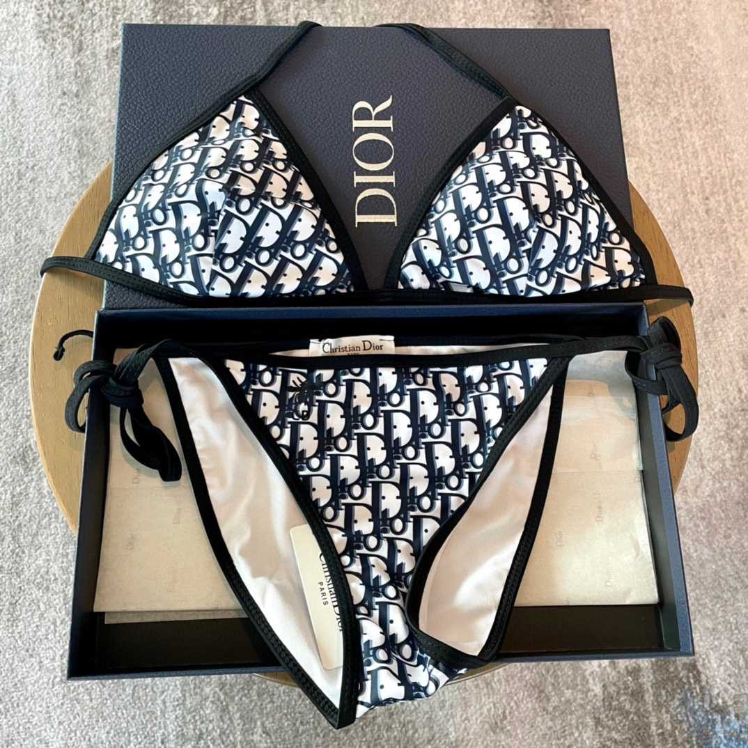Dior Bikini Top And Bottom - FashionPlug