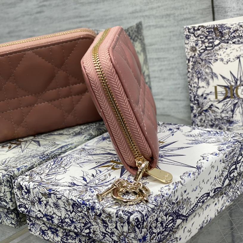 Dior Small Lady Dior Voyageur Coin Purse - FashionPlug