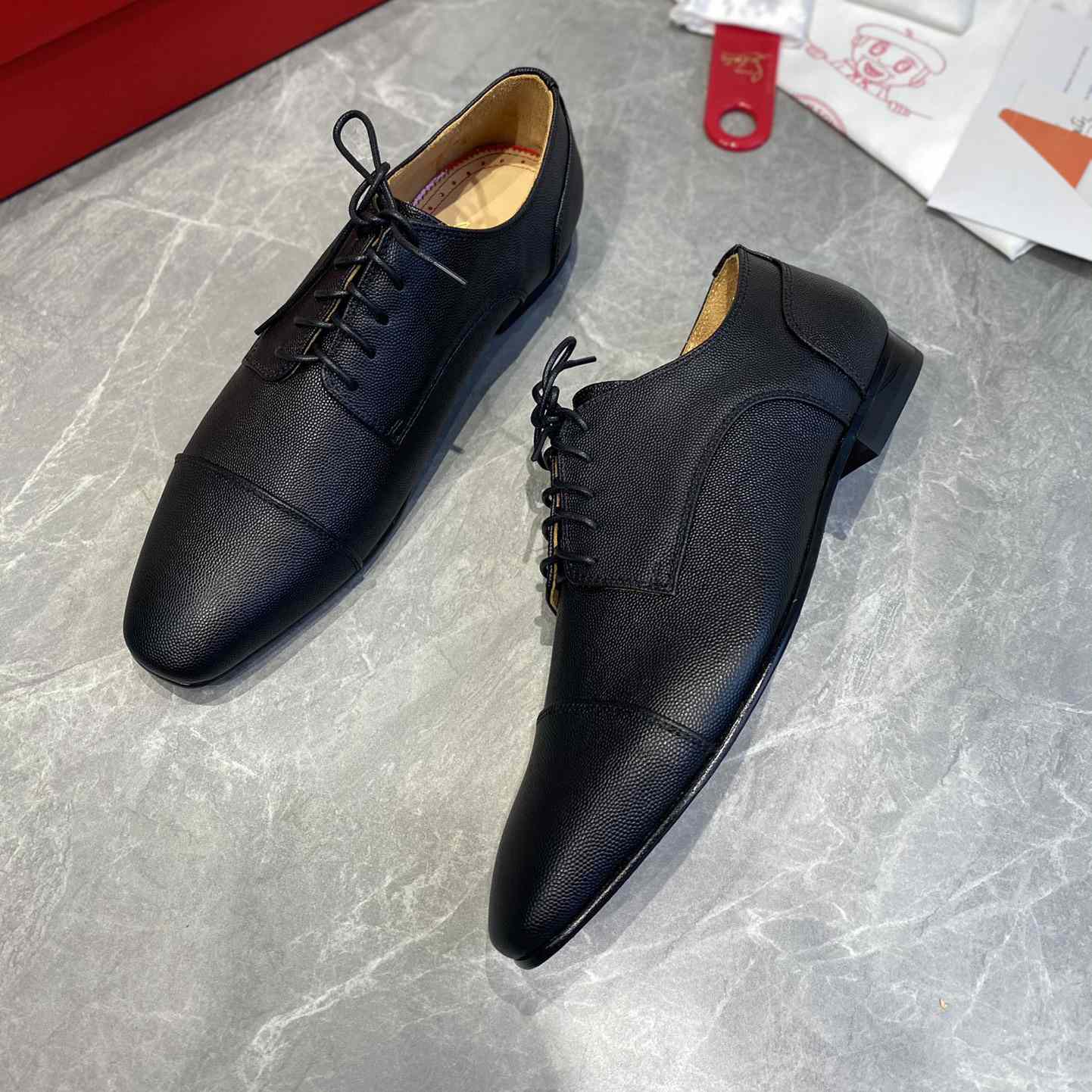 Christian Louboutin Leather Shoes - FashionPlug
