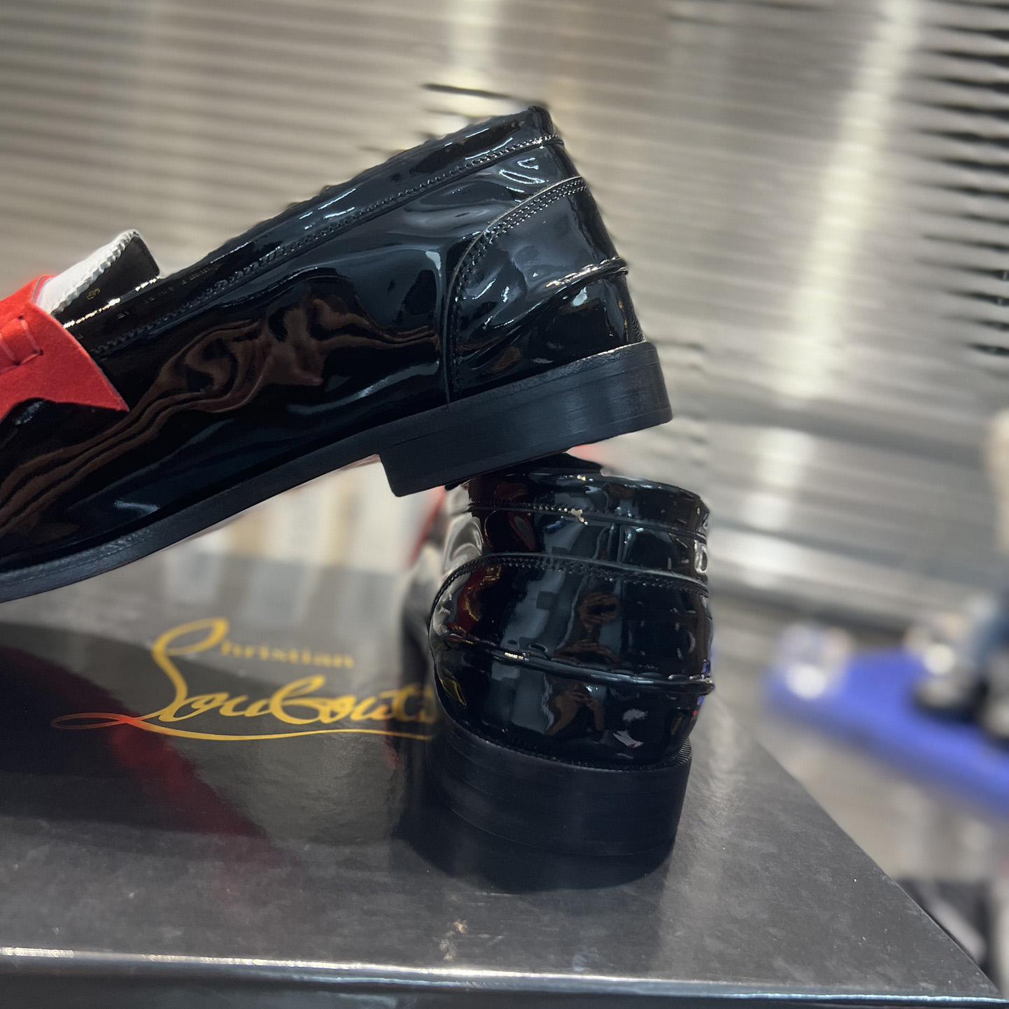 Christian Louboutin Penny Loafers  - FashionPlug