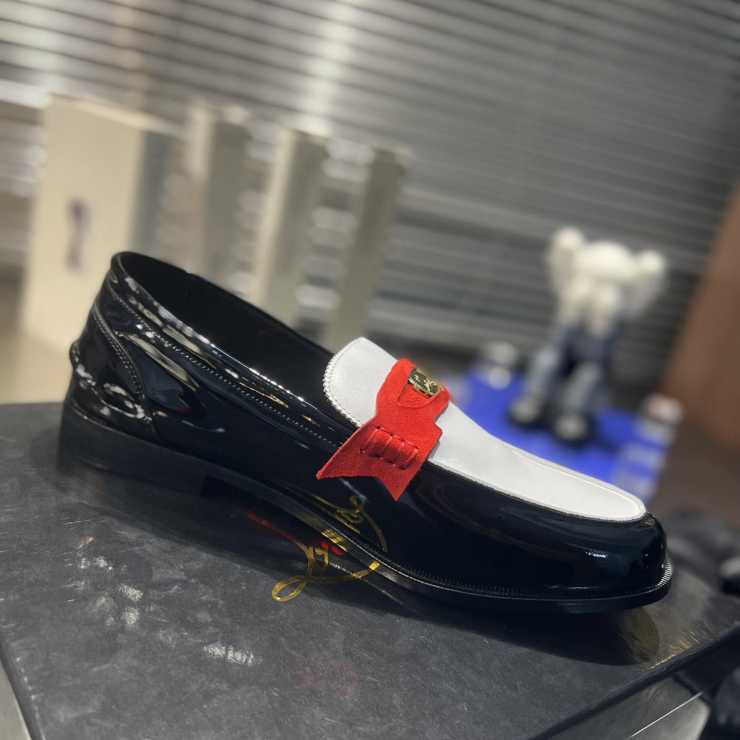 Christian Louboutin Penny Loafers  - FashionPlug