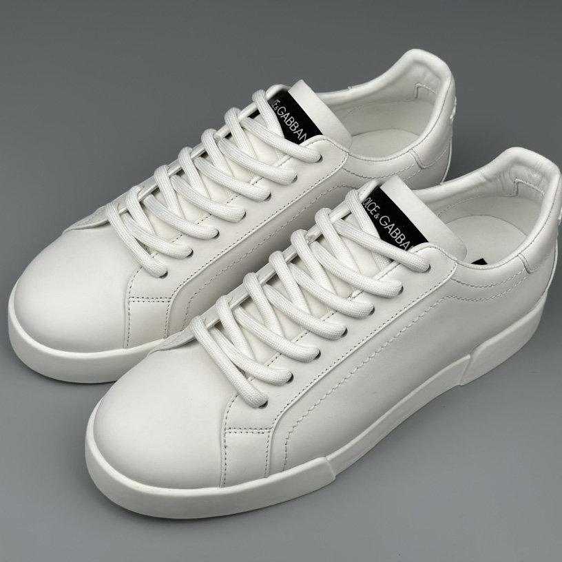 Dolce & Gabbana Calfskin Portofino sneakers - FashionPlug