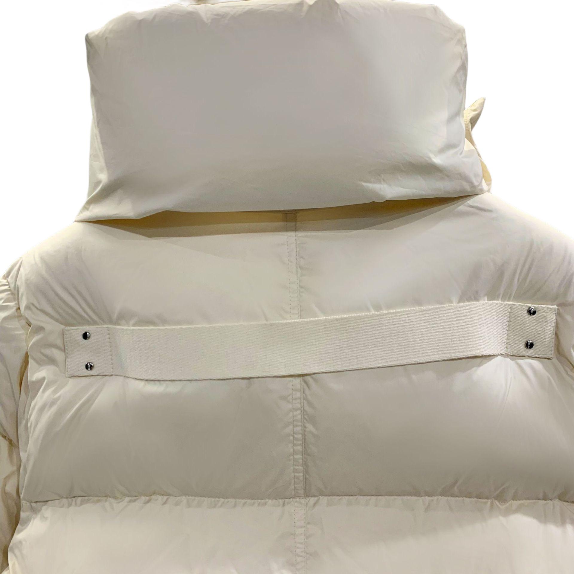 Rick Owens Short Nylon Down Jacket - FashionPlug