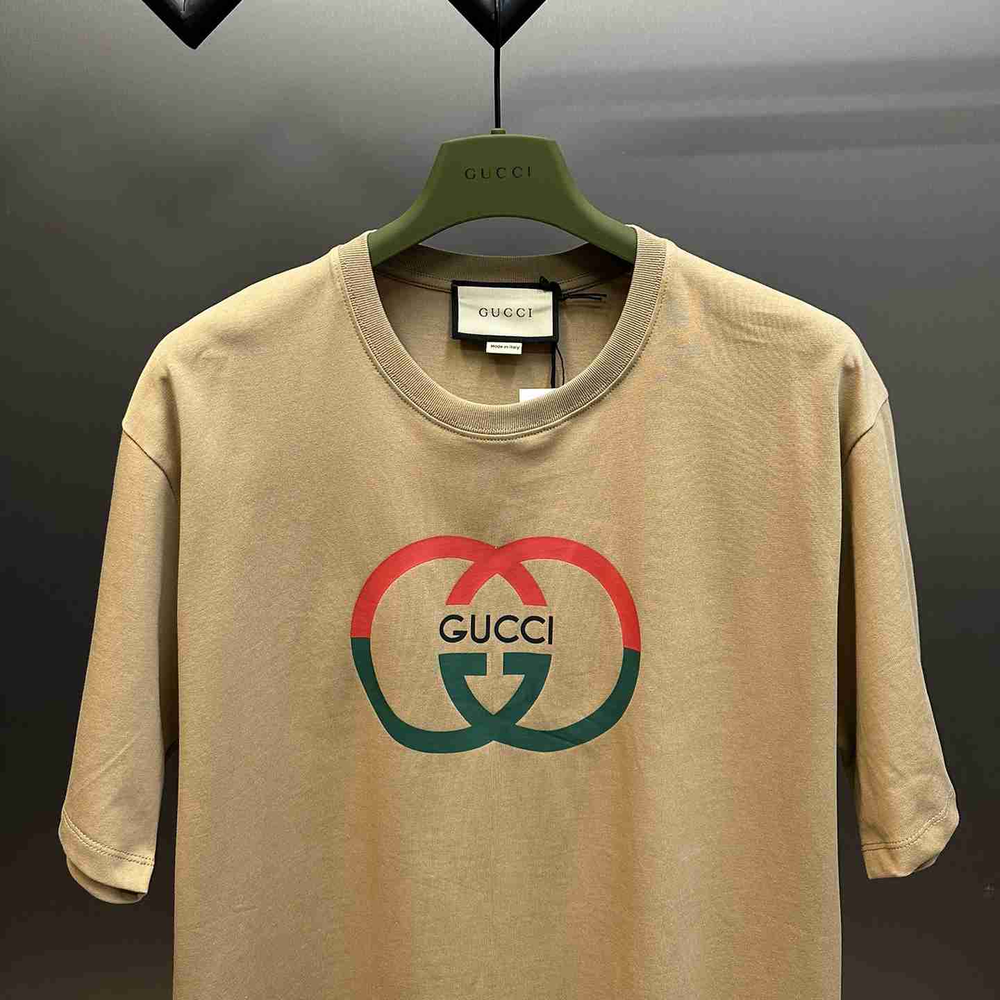 Gucci Cotton Jersey Printed T-shirt - FashionPlug