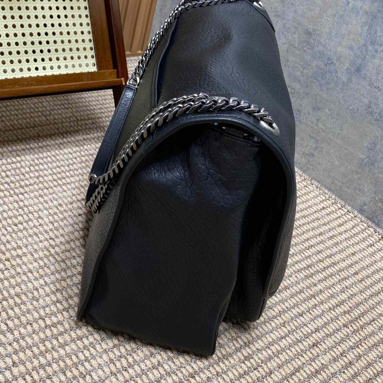 Saint Laurent Niki Oversized In Grained Lambskin - FashionPlug