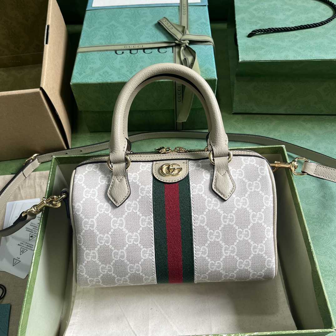 Gucci Ophidia GG Mini Top Handle Bag - FashionPlug