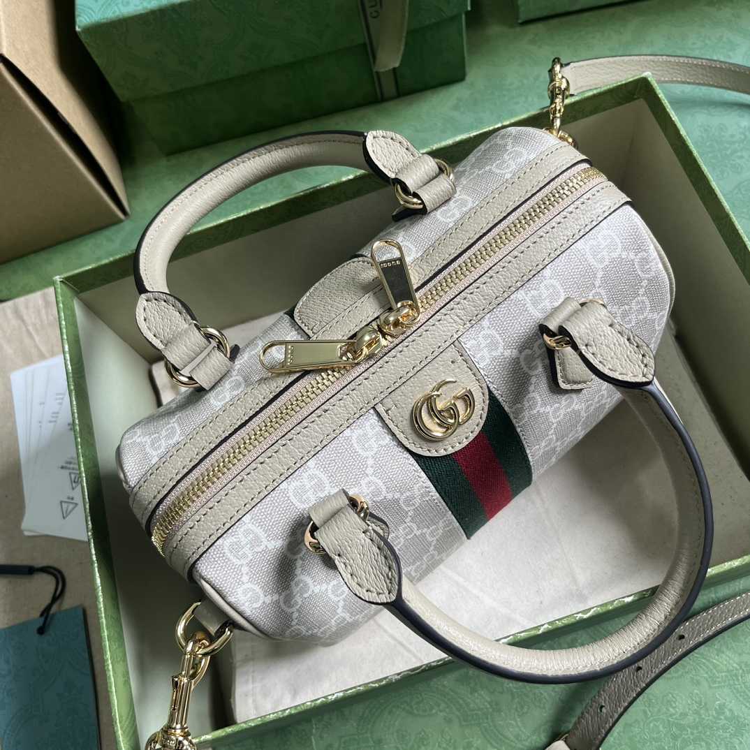 Gucci Ophidia GG Mini Top Handle Bag - FashionPlug