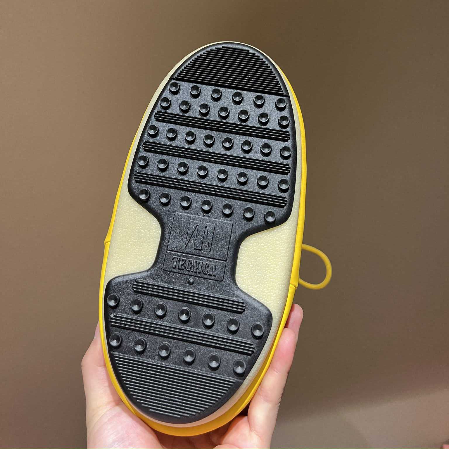 Moon Boot Icon Junior Khaki Nylon Boots - FashionPlug