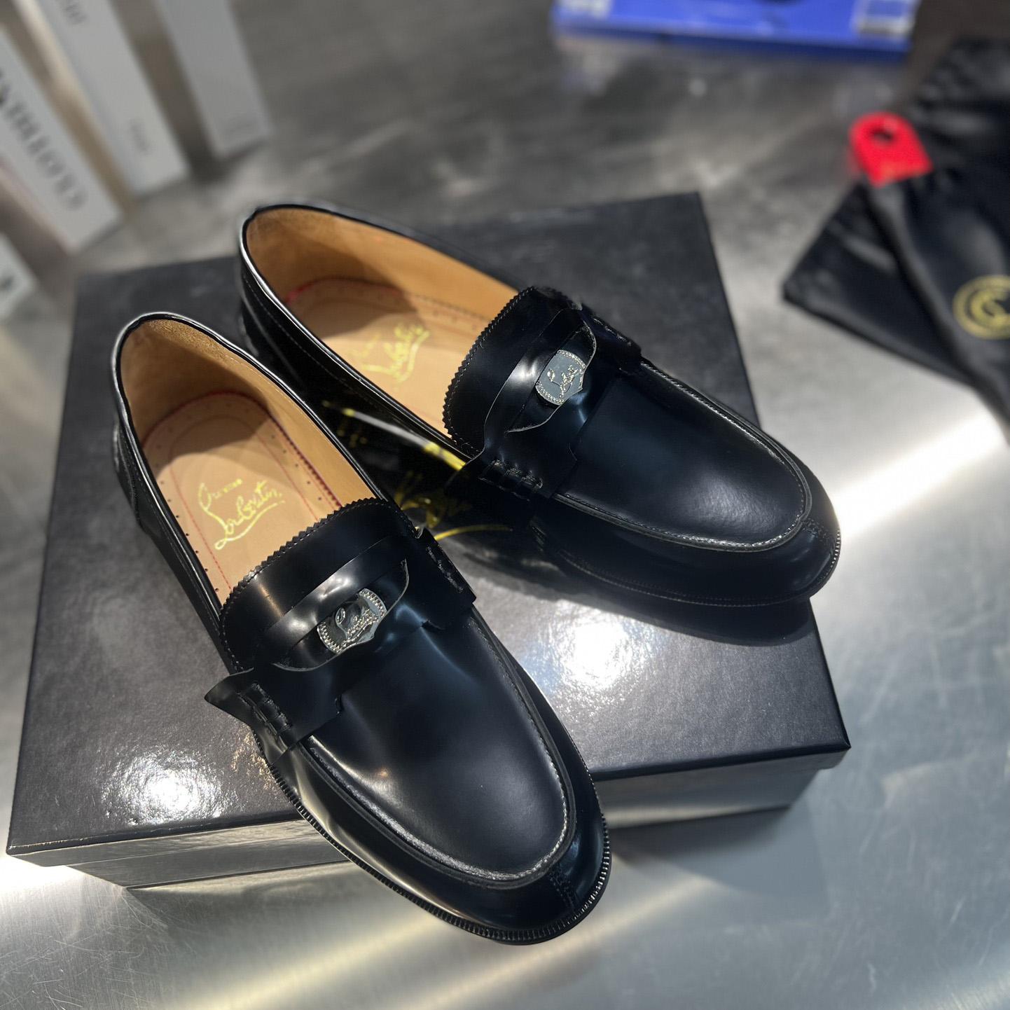 Christian Louboutin Penny Loafers  - FashionPlug