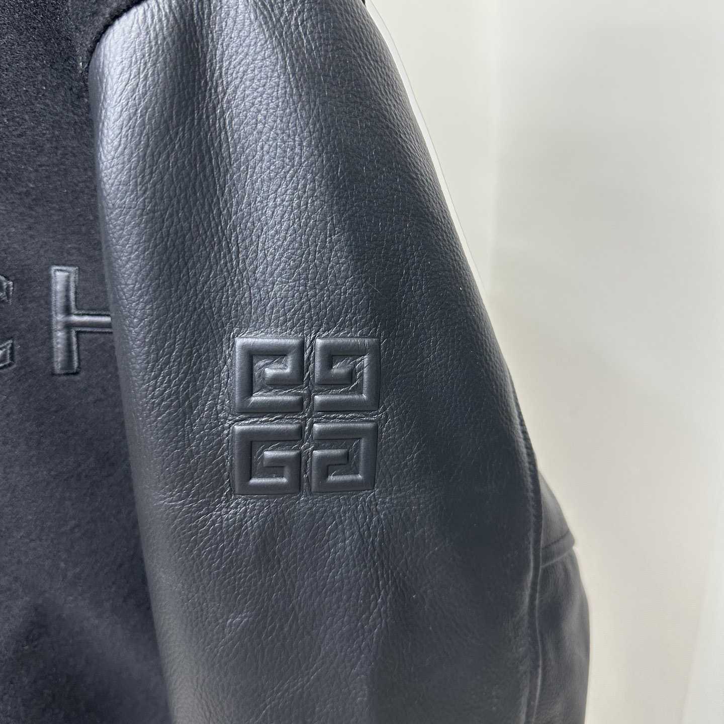 Givenchy Raised-logo Hooded Varsity Jacket - FashionPlug