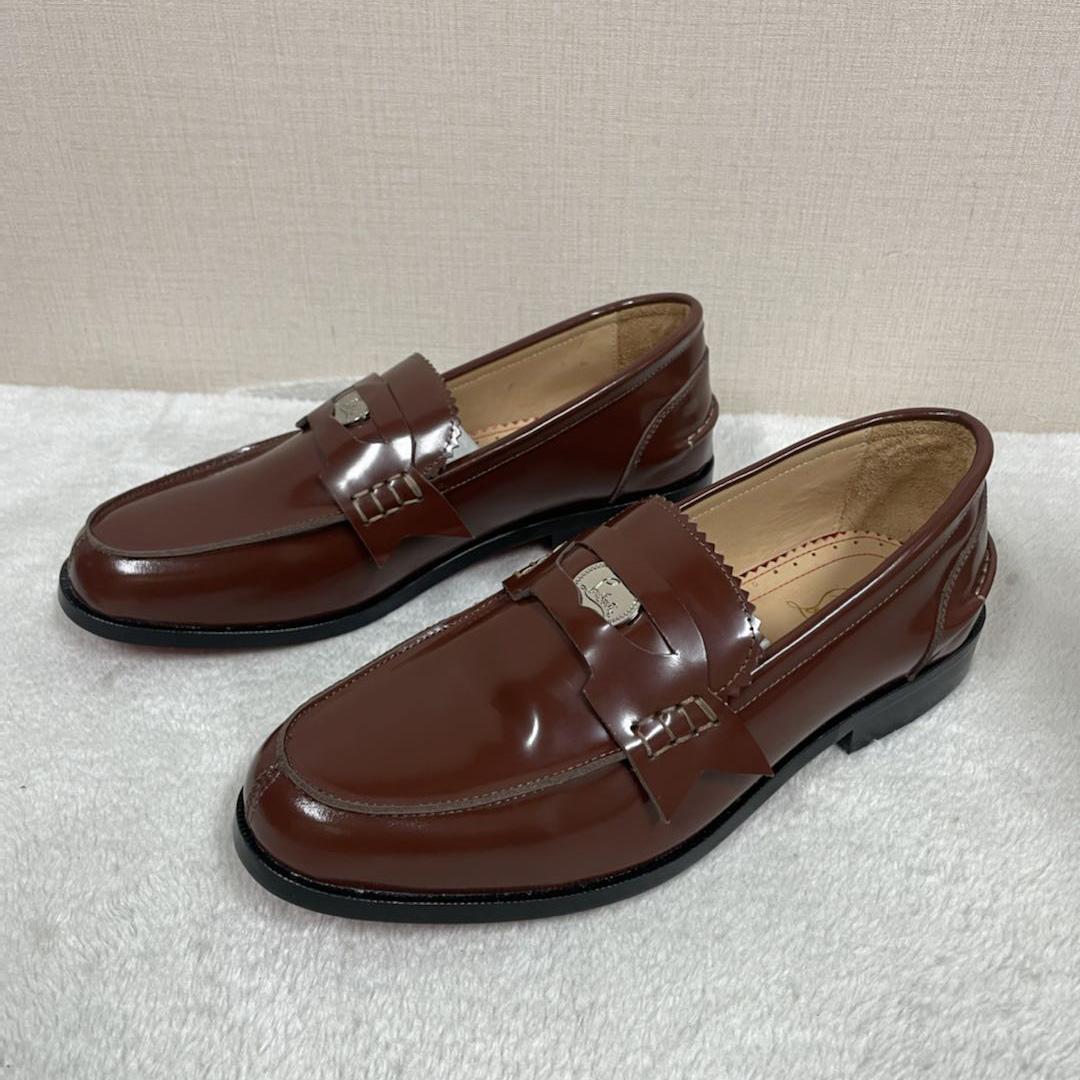 Christian Louboutin Penny Loafers  - FashionPlug
