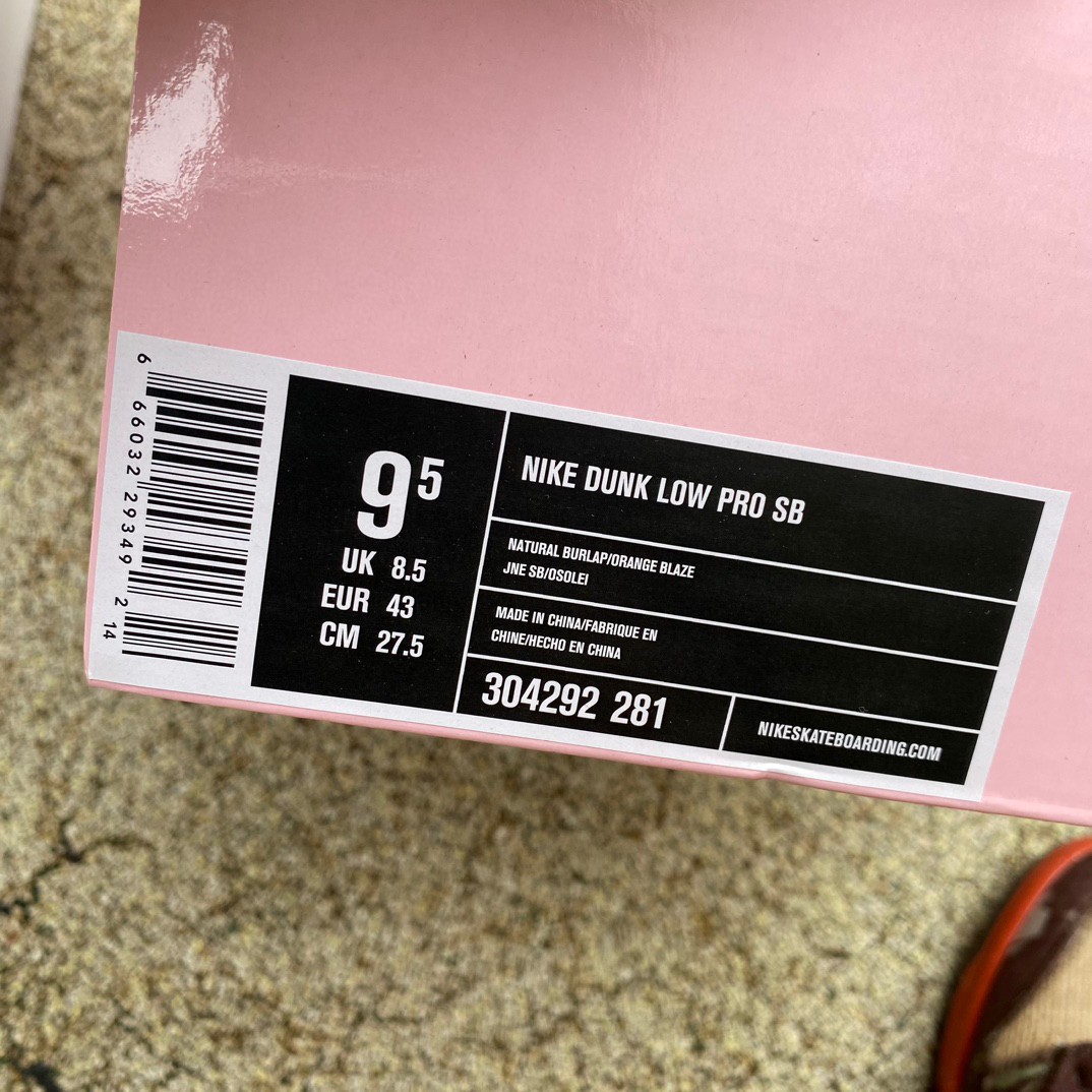 Nike SB Dunk Low “Hunter Reese Forbes” Sneakers      304292-281 - FashionPlug