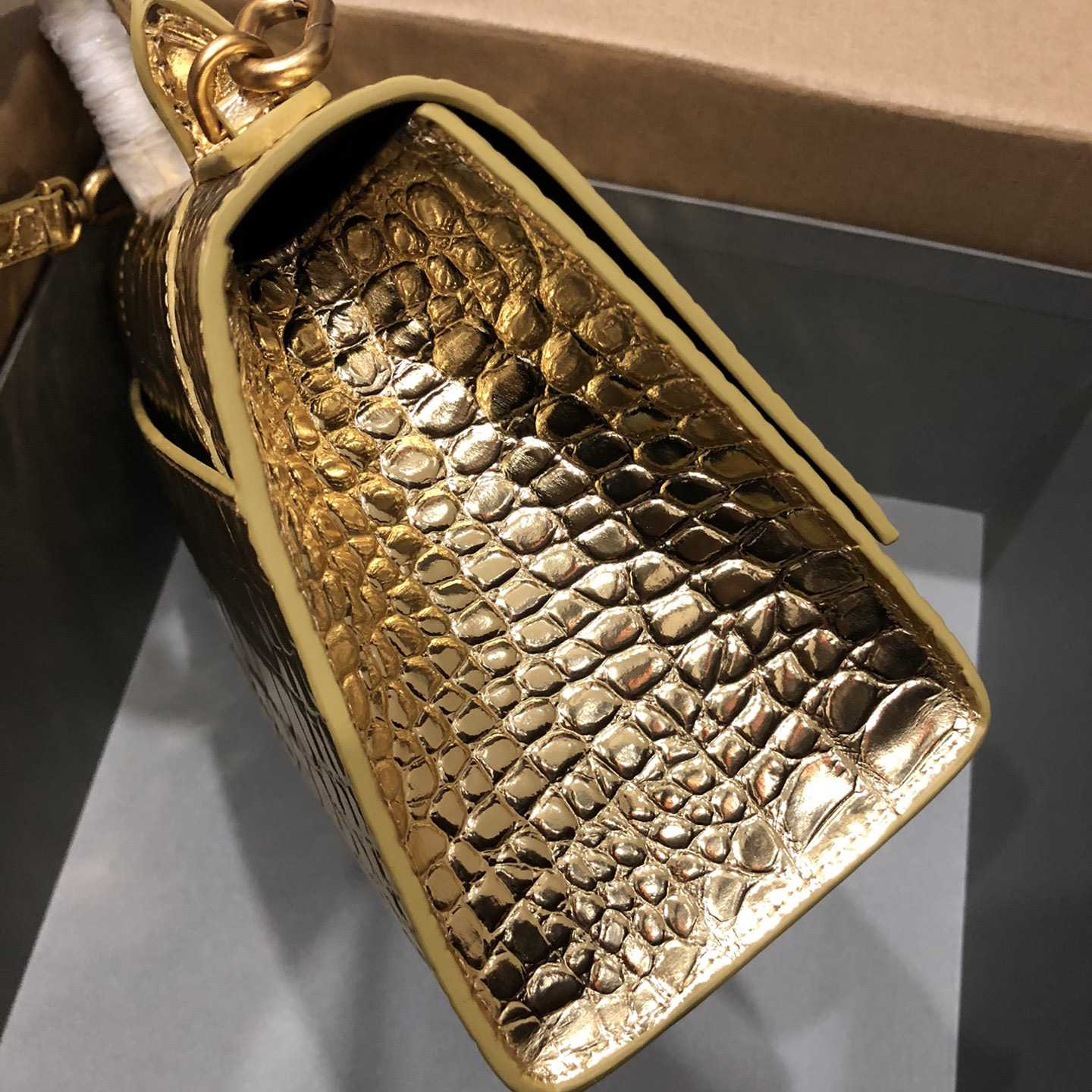 Balenciaga Hour Top Handle Xs Bag  19cm - FashionPlug