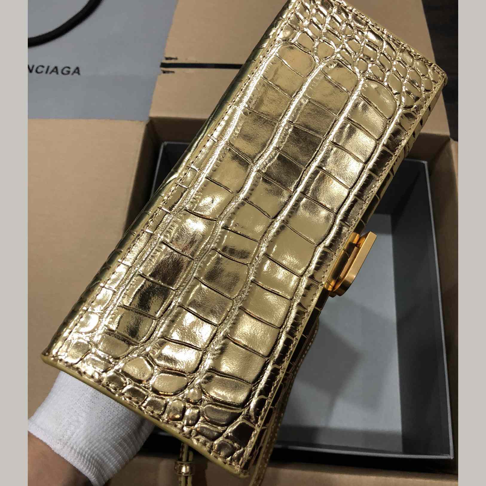 Balenciaga Hour Top Handle Xs Bag  19cm - FashionPlug