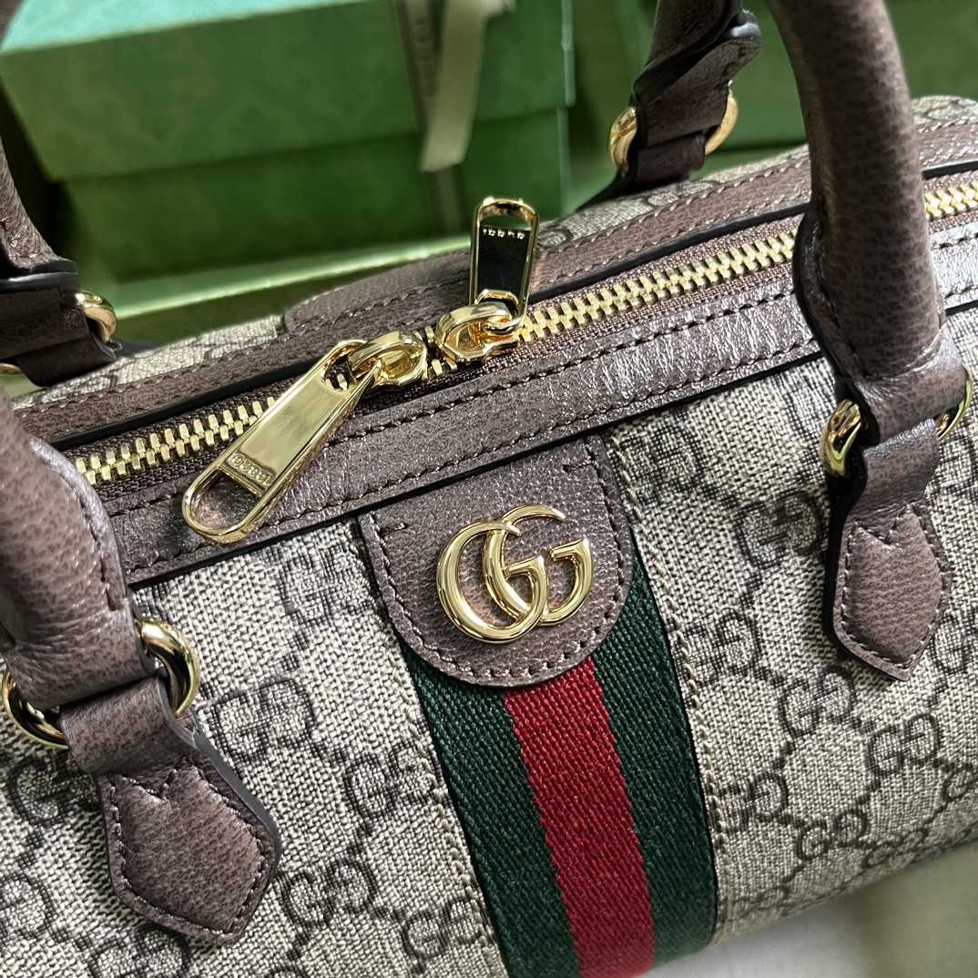 Gucci Ophidia GG Small Top Handle Bag - FashionPlug