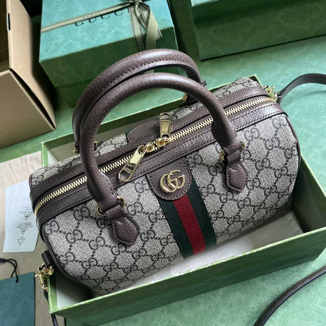 Gucci Ophidia GG Small Top Handle Bag - FashionPlug